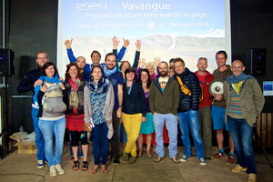 Photo de famille après la remise des prix